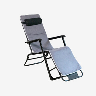 耐维 Niceway 折叠床单人午休床户外两用椅躺椅折叠椅沙滩椅办公室午睡陪护床单方管含棉垫