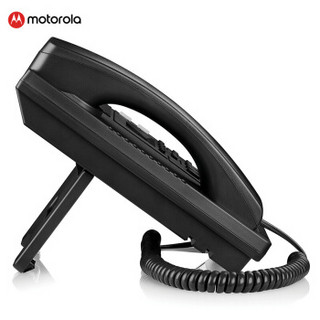 摩托罗拉(Motorola) IP100-2C 双线智能百兆 IP电话 网络电话 VOIP电话 SIP电话 办公 酒店话机  耳机插口