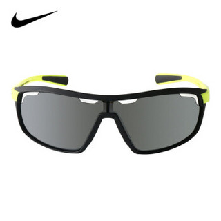 NIKE 耐克 中性款黑色镜框黄色镜腿银色镜片眼镜太阳镜 EV0750 071