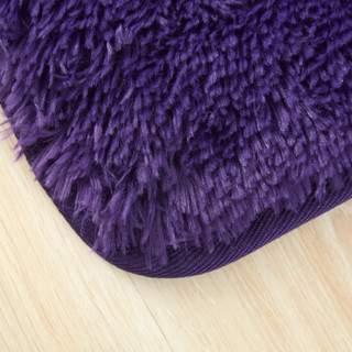 意尔嫚 地毯地垫除尘垫地垫防滑耐磨客厅卧室厨房餐厅防滑垫蹭蹭垫地毯居家地毯 160*200cm 紫色