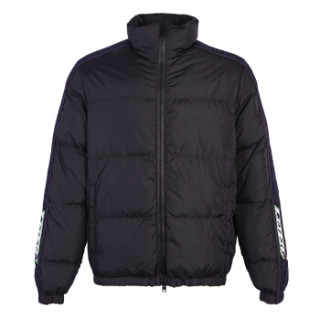 商品iceberg冰山 19秋冬新款 男士黑色尼龙短款立领羽绒服19ii1p0 j