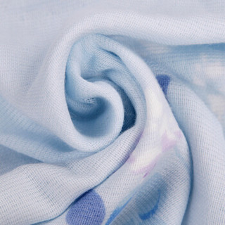 日本内野（UCHINO）和风1条装毛巾礼盒 纯棉纱布 精致优雅 舒适吸水 B1蓝色 70g/条 面巾尺寸34*83cm