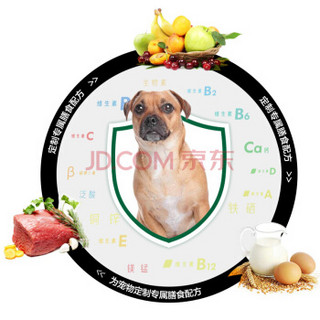 耐威克狗粮 全犬种通用成犬狗粮15kg(2.5kg*6包) 牛肉味 拉布拉多泰迪金毛全价天然粮(新旧包装随机发货)