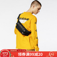 Dickies斜挎包男女单肩包帆布包184U90LBB09BK03/黑色