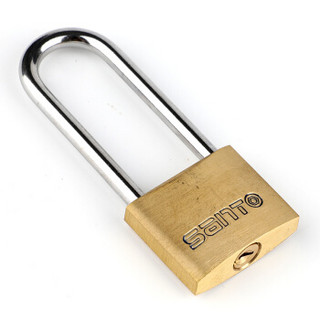赛拓（SANTO) 铁挂锁 柜门锁防盗窗锁 水电表箱锁 通开锁 0057-T