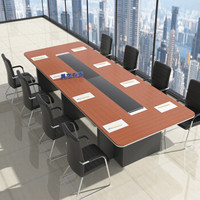 麦森（maisen）会议桌 简约办公家具培训开会洽谈接待长条桌子 240*120加厚款 颜色尺寸可定制 MS-HYZ-235