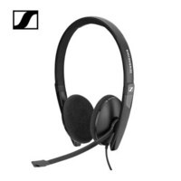 森海塞尔（Sennheiser）SC 160 USB-C 头戴式双耳立体声话务耳麦 降噪会议麦克风 办公客服呼叫中心耳机