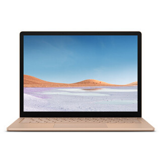 Microsoft 微软 Surface Laptop 3 i7 16G 512G 13.5英寸2.2K高色域触屏 砂岩金金属掌托 人脸识别 一体成型轻薄本