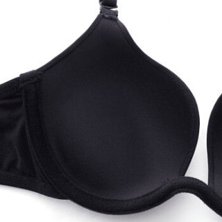 商品都市丽人文胸 性感内衣女19新品阳台杯光面无痕百搭前深v鸡心美背