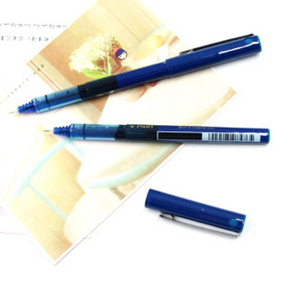 PILOT 百乐 BX-V7 拔帽中性笔 蓝色 0.7mm 12支装