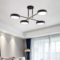 海德照明 HAIDE LIGHTING led吊灯 客厅客厅灯现代简约三色温调光灯具灯饰 64W三色调光