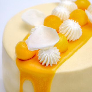 商品壹点壹客(1date1cake)仲夏甜芒mango 芒果奶油生日蛋糕