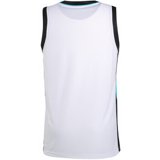 匹克（PEAK）篮球服套装训练比赛运动服透气轻便舒适 DF793051 大白 XL