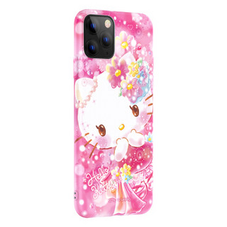 Hello Kitty 苹果11pro max手机壳iphone11Promax保护套 卡通趣味全包防摔立体创意水贴保护套 梦幻凯蒂