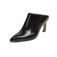 STUART WEITZMAN 斯图尔特·韦茨曼 SW 女士MIRA 75系列黑色羊皮高跟鞋 MIRA 75 BLACK GLEAMING TRIPON 35