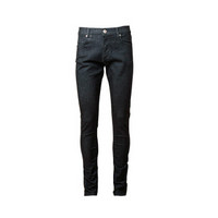 TRUSSARDI JEANS杜鲁萨迪奢侈品男士黑色棉质370超薄牛仔裤 52J00021 1T002367 A001 K299 34码