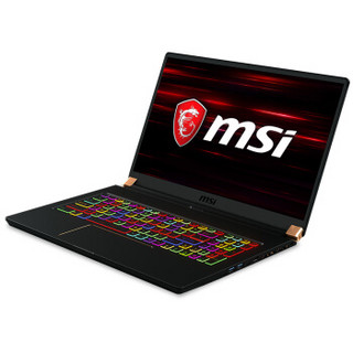 MSI 微星 绝影 GS75 17.3英寸 游戏笔记本电脑 (黑色、酷睿i7-9750H、16G、1TB SSD、RTX 2060 6G)