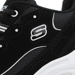 斯凯奇 SKECHERS 男子 D'LITES系列时尚绑带运动鞋 休闲鞋 52675/BLK 40码 US7.5码