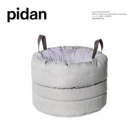 pidan宠物窝 圆桶款 猫窝猫床小型狗窝冬季保暖垫子深度睡眠 高品质宠物用品 灰色
