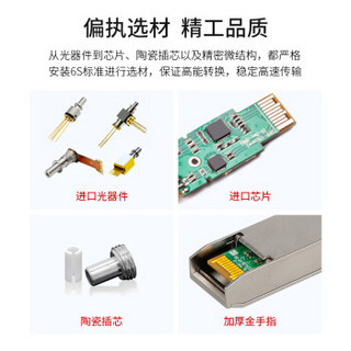 博扬（BOYANG）SFP-GE光转电接口千兆模块(100m,RJ45)兼容思科GLC-TE