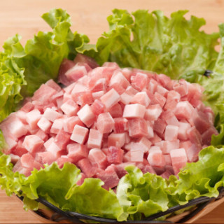 商品鹏程 猪五花肉丁 1kg 免切去皮猪肋条肉 红烧肉炸酱肉丁粉蒸肉