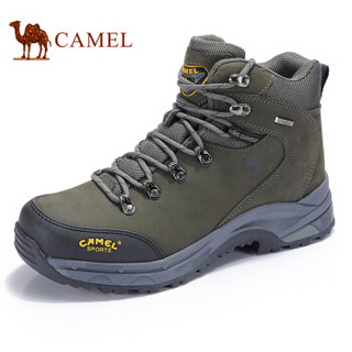 骆驼（CAMEL） 户外防滑耐磨登山徒步跑鞋男 A942026685 军绿 39