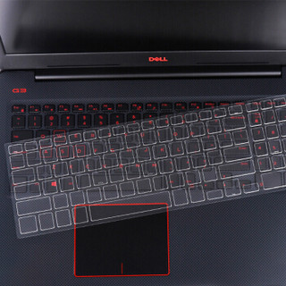 嘉速 戴尔游匣G3 PRO/G5/G7 15.6英寸笔记本电脑高清透明键盘膜+防蓝光屏幕膜