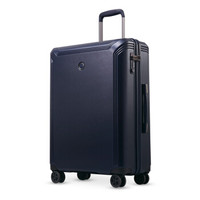  愛可樂 ECHOLAC   双杆飞机轮拉杆箱旅行箱托运箱 PC162Y 深蓝色 24英寸
