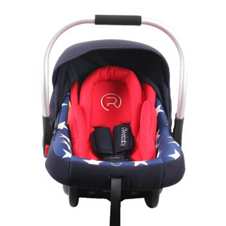 瑞贝乐 reebaby 新生婴儿提篮式汽车儿童安全座椅 0-15个月便携式车载手提篮 宝宝摇篮 REEBABY R006美国队长