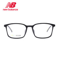NEW BALANCE新百伦眼镜框男女款近视眼镜全框超轻眼镜架+依视路钻晶A4 1.67镜片 NB09103C0153-555100A410