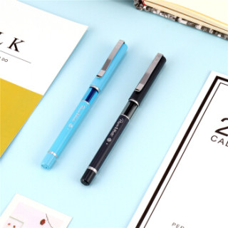 商品缤乐美(papermate)中性笔/签字笔x3 gel黑色0.5mm12支盒装