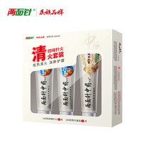 两面针 LMZ)牙膏 清新 420套装(四味针火140g