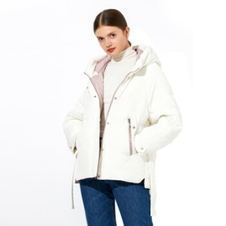 【yalu/雅鹿zd-9821女士羽绒服】雅鹿(yaloo)韩版宽松加厚短款羽绒服