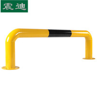 震迪 U型护栏 长1000mm高300mm加油站安全护栏室外钢管阻车栏可定制 711415壁厚2mm