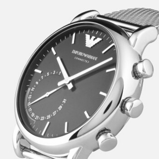 安普里奥·阿玛尼（Emporio Armani）新品商务智能防水男表 钢带手表男多功能腕表ART3007