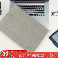 AIR+PRO苹果笔记本内胆包2019Macbookair/pro13.3英寸手提电脑包男女微软surface防水保护套ACE16212132A灰色