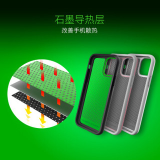 雷蛇 Razer 冰铠专业版THS-酷黑-苹果手机iPhone 11 Pro 手机散热保护壳 手机保护壳 手机壳 保护套