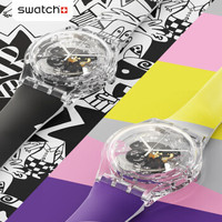 SWATCH 斯沃琪 HSUOK137 中性石英手表