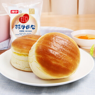 桃李 酵母面包香蕉味 营养早餐手撕软面包点心小零食整箱75g*8袋