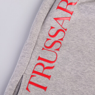 TRUSSARDI JEANS 杜鲁萨迪 19秋冬新款 男士浅灰色棉质抓绒长裤52P00097 1T002297 E155 XL码