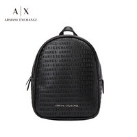 ARMANI EXCHANGE 阿玛尼奢侈品19秋冬新款女士双肩背包 942590-CC714 BLACK-00020 U