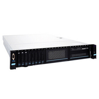 浪潮（INSPUR）NF5280M4 2U机架式服务器主机 E5-2640V4*2/16G*2/1T SATA*3/RAID5/DVD/550W电源/导轨K