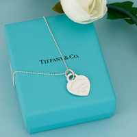 Tiffany&Co;. 蒂芙尼 TURN TO TIFFANY系列 T662054 爱心项链