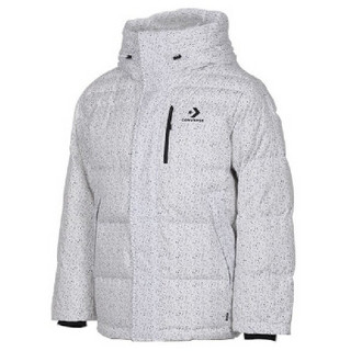 CONVERSE 匡威 男子 Men's Down Fill Puffer AOP Jacket 图案羽绒服 10019322-A01 XL码