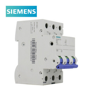 SIEMENS 西门子 5SN6 微型断路器空气开关家用空开自营 6KA 3P C50A 5SN63507CN