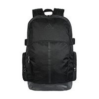 阿迪达斯（Adidas）电脑隔层双肩背包 休闲运动 学生背包 DM2929 黑色