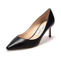 JIMMY CHOO 周仰杰 女士黑色羊皮尖头高跟鞋 ROMY 60 KID 247 BLACK 36码