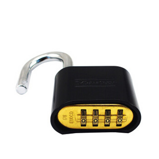 玛斯特 Master Lock）黄铜密码锁户外家用仓库大门可调密码挂锁178MCND 美国专业锁具品牌