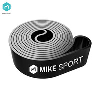 米客 弹力带男引体向上辅助助力带拉力绳瑜伽阻力带女弹力绳阻力55kg 黑色 MK8007-05