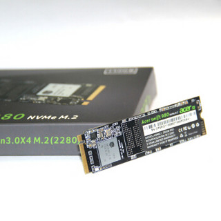 宏碁（ACER）500G SSD固态硬盘 NVME协议 M.2接口 宏基固态硬盘Swift980